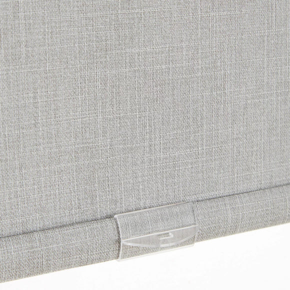 Light Grey Chita Cordless Blackout Roller Shade