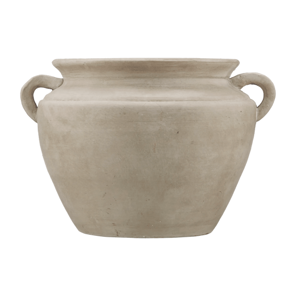 Antique bowl with handles