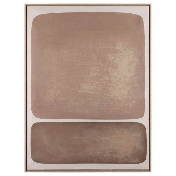 Cadre imprimé bloc des coleurs nude